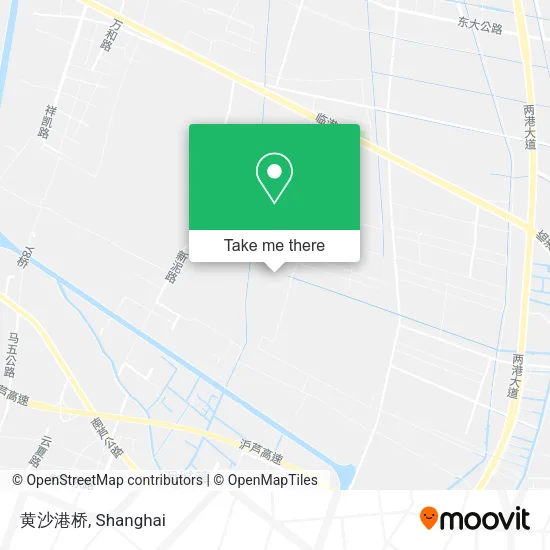 黄沙港桥 map