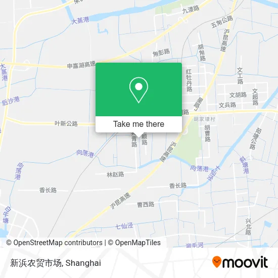 新浜农贸市场 map