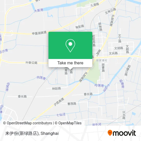 来伊份(新绿路店) map