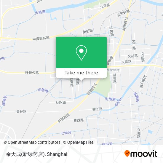 余天成(新绿药店) map