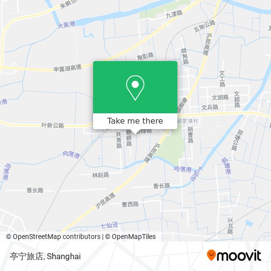 亭宁旅店 map