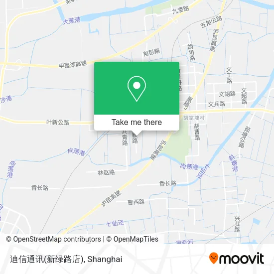 迪信通讯(新绿路店) map