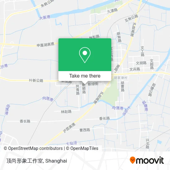 顶尚形象工作室 map