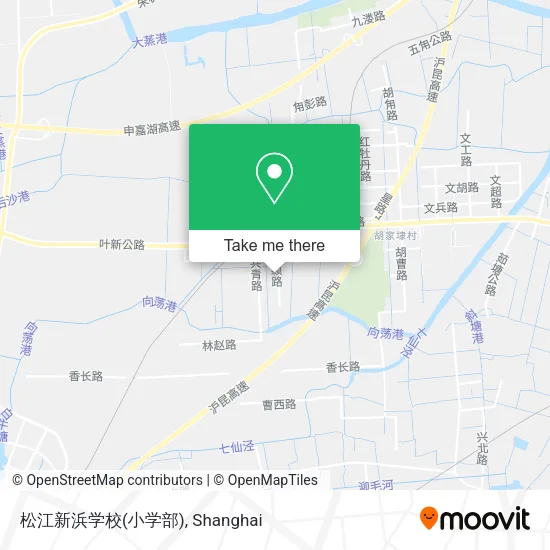 松江新浜学校(小学部) map