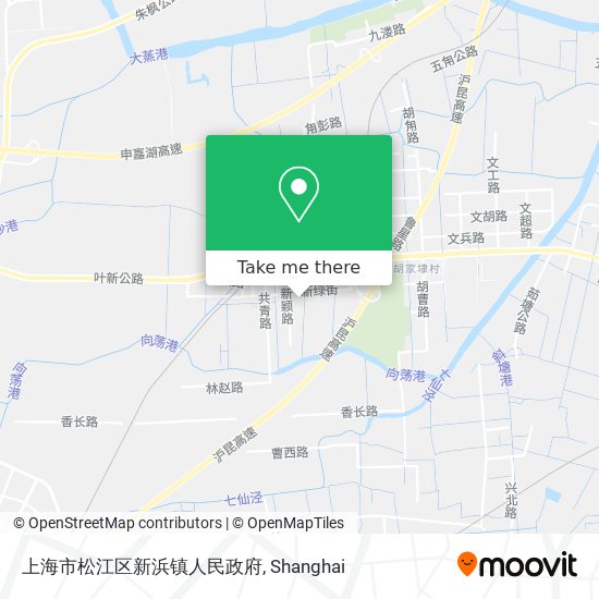 上海市松江区新浜镇人民政府 map