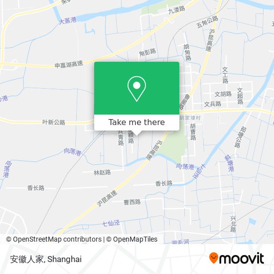 安徽人家 map