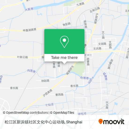松江区新浜镇社区文化中心运动场 map