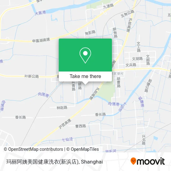 玛丽阿姨美国健康洗衣(新浜店) map