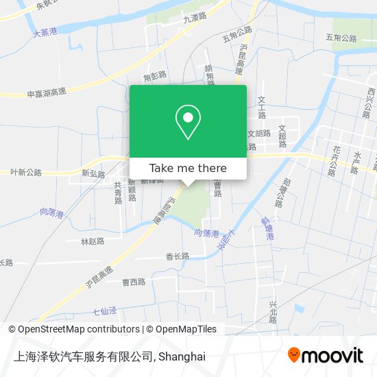 上海泽钦汽车服务有限公司 map