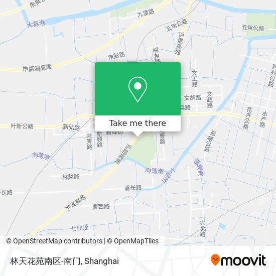 林天花苑南区-南门 map