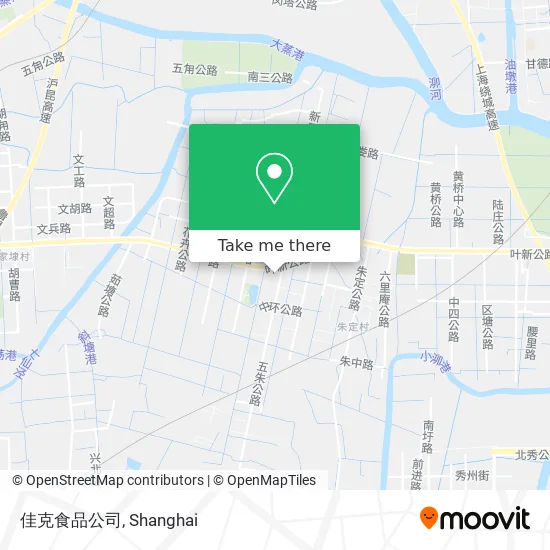 佳克食品公司 map