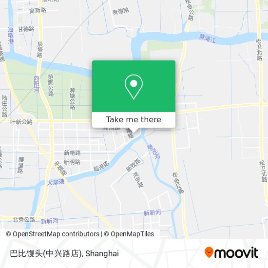 巴比馒头(中兴路店) map