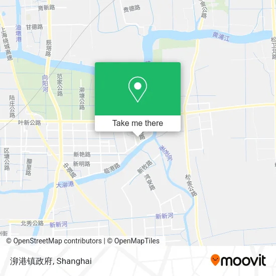 泖港镇政府 map