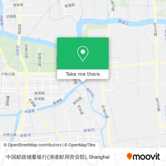 中国邮政储蓄银行(泖港邮局营业部) map