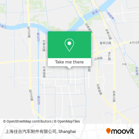 上海佳合汽车附件有限公司 map