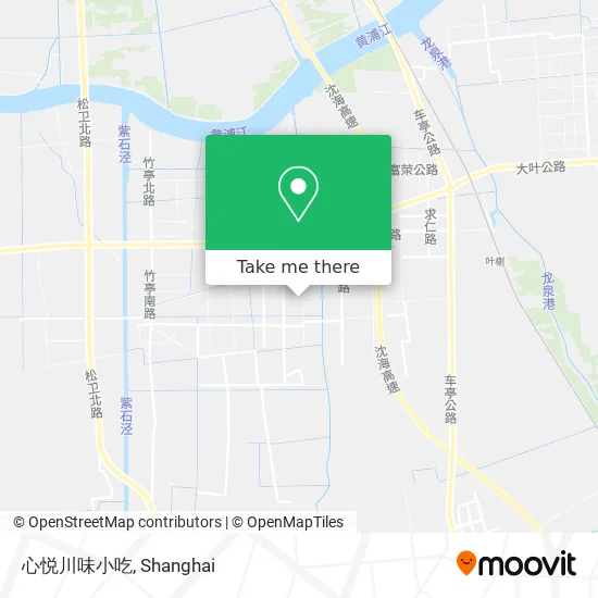 心悦川味小吃 map