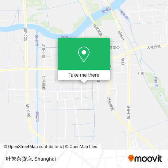 叶繁杂货店 map
