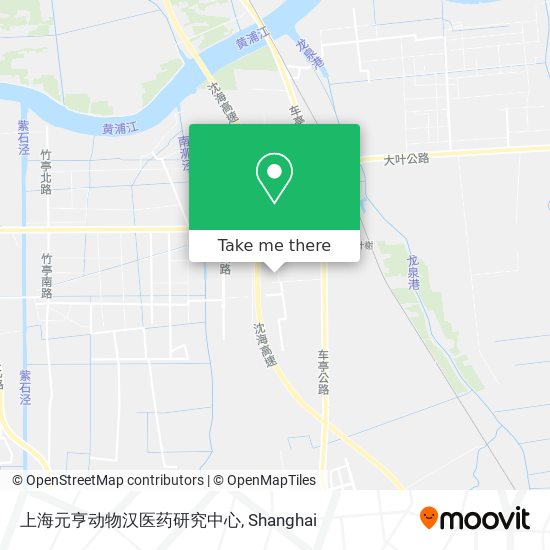 上海元亨动物汉医药研究中心 map