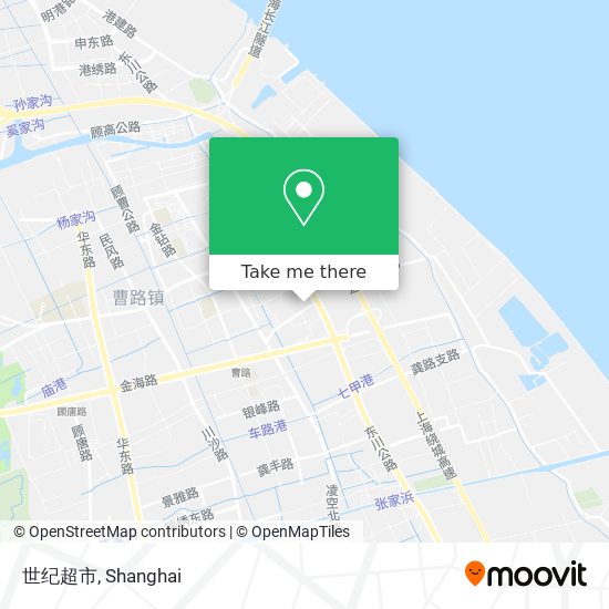 世纪超市 map