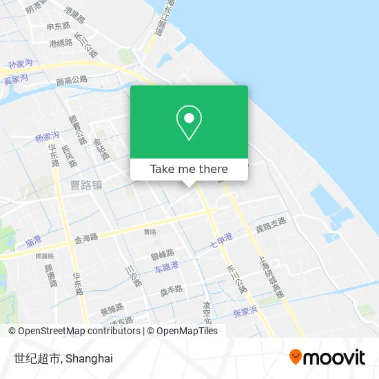 世纪超市 map