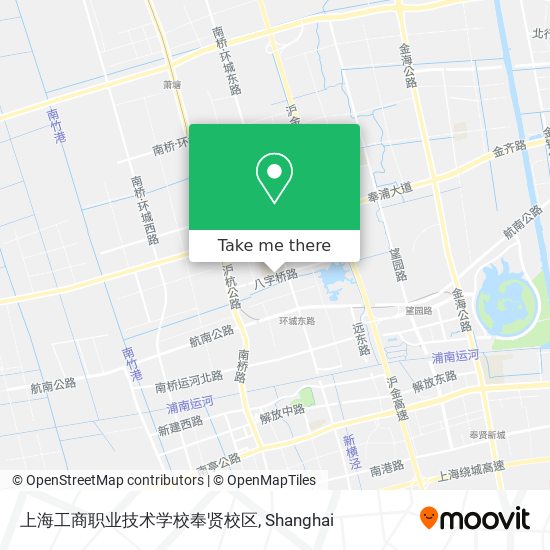上海工商职业技术学校奉贤校区 map