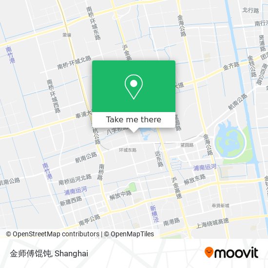 金师傅馄饨 map
