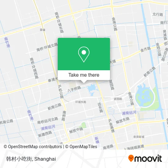 韩村小吃街 map