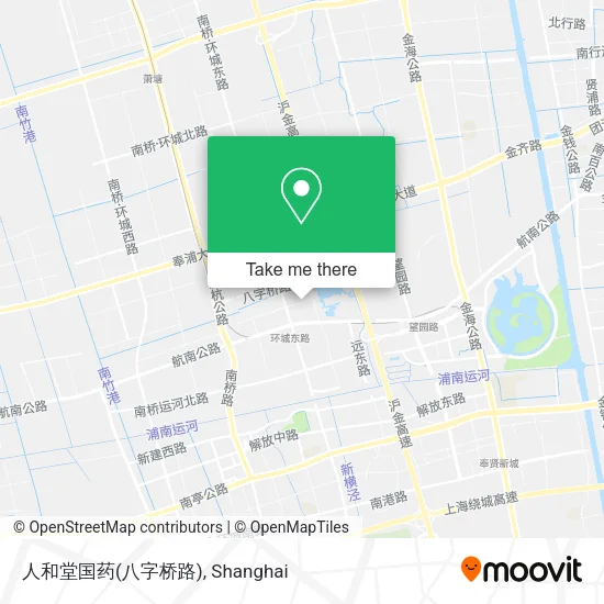 人和堂国药(八字桥路) map
