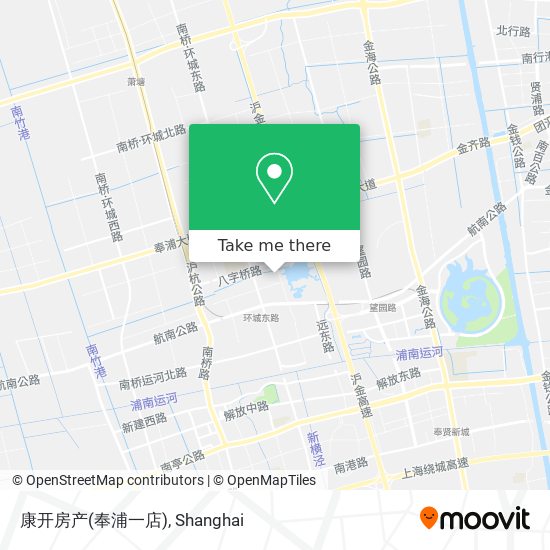 康开房产(奉浦一店) map