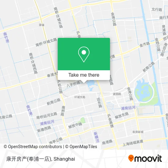 康开房产(奉浦一店) map