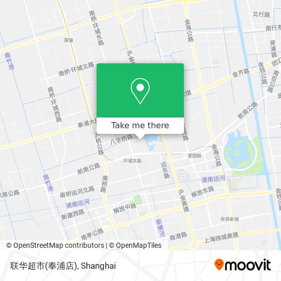 联华超市(奉浦店) map