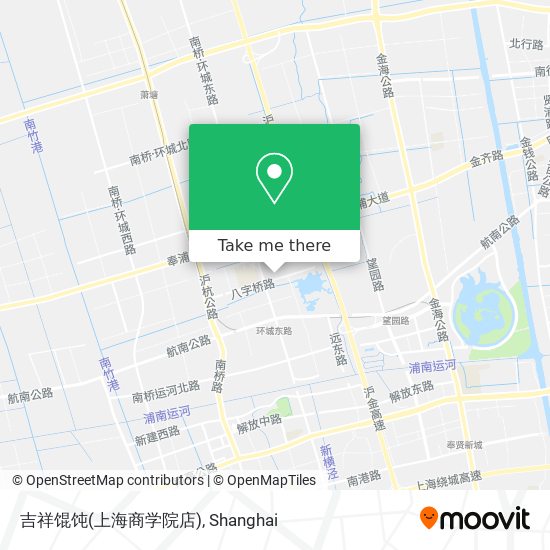 吉祥馄饨(上海商学院店) map
