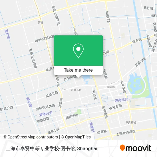 上海市奉贤中等专业学校-图书馆 map
