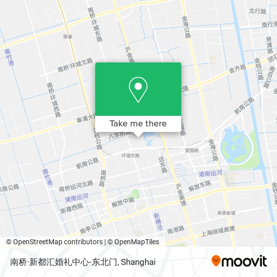 南桥·新都汇婚礼中心-东北门 map