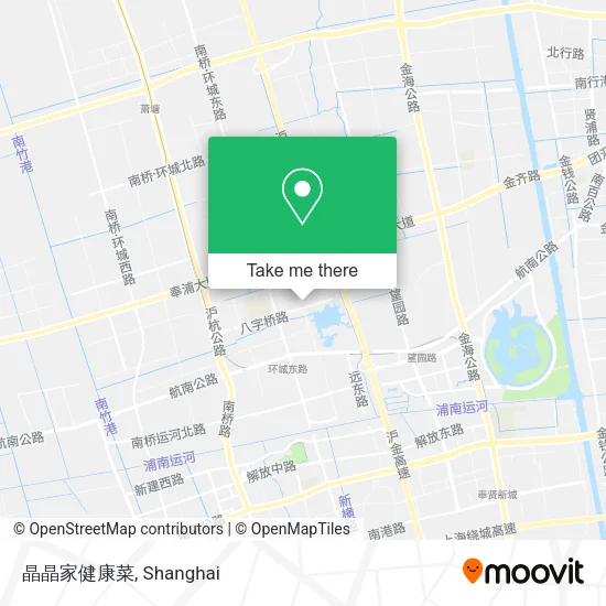 晶晶家健康菜 map