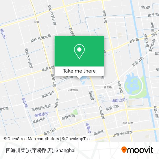 四海川菜(八字桥路店) map