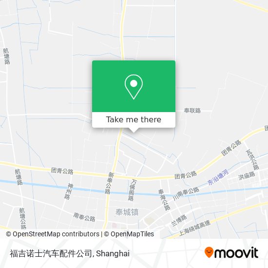 福吉诺士汽车配件公司 map