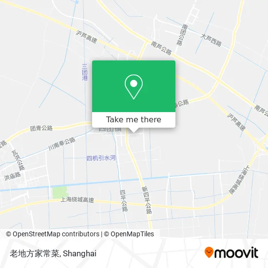 老地方家常菜 map