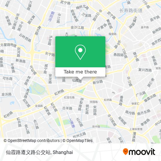 仙霞路遵义路公交站 map