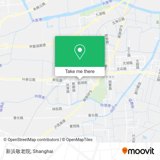 新浜敬老院 map