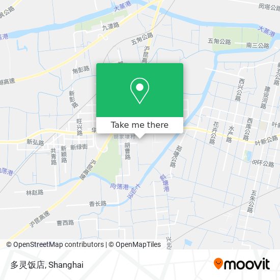 多灵饭店 map