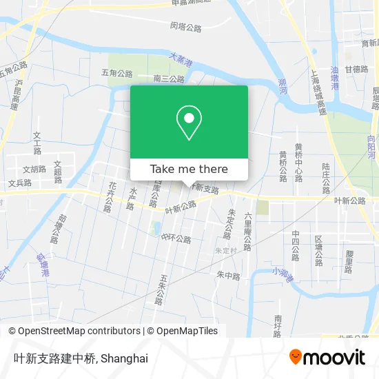 叶新支路建中桥 map