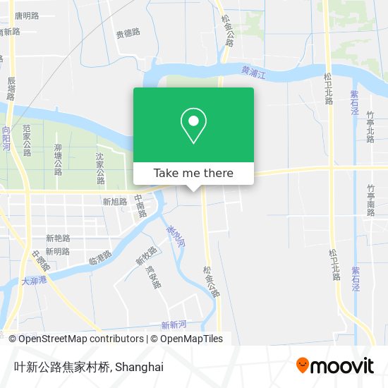 叶新公路焦家村桥 map