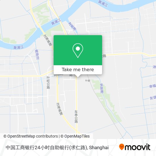 中国工商银行24小时自助银行(求仁路) map