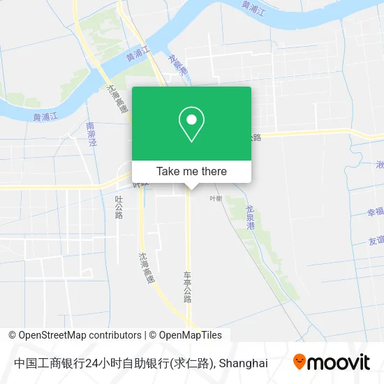 中国工商银行24小时自助银行(求仁路) map