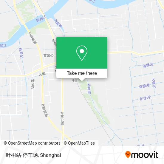 叶榭站-停车场 map