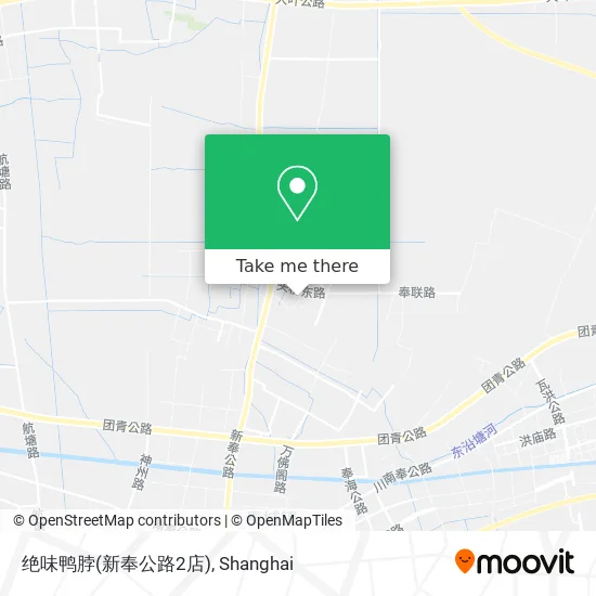 绝味鸭脖(新奉公路2店) map