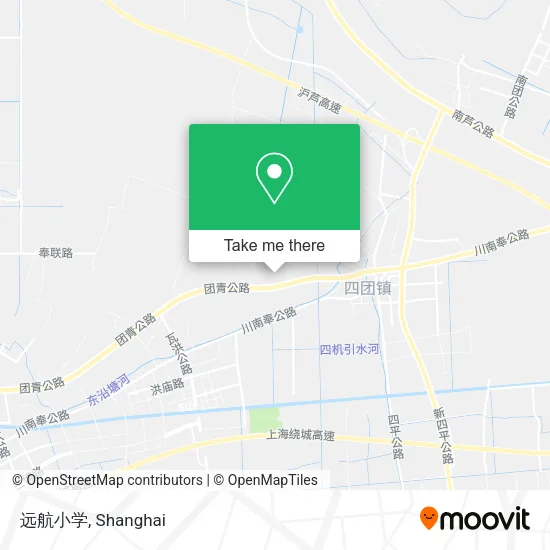 远航小学 map