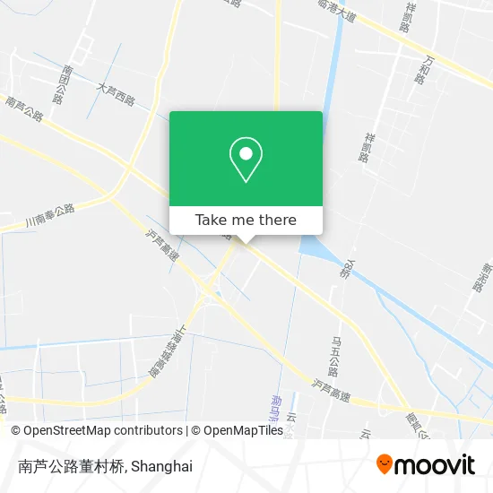 南芦公路董村桥 map