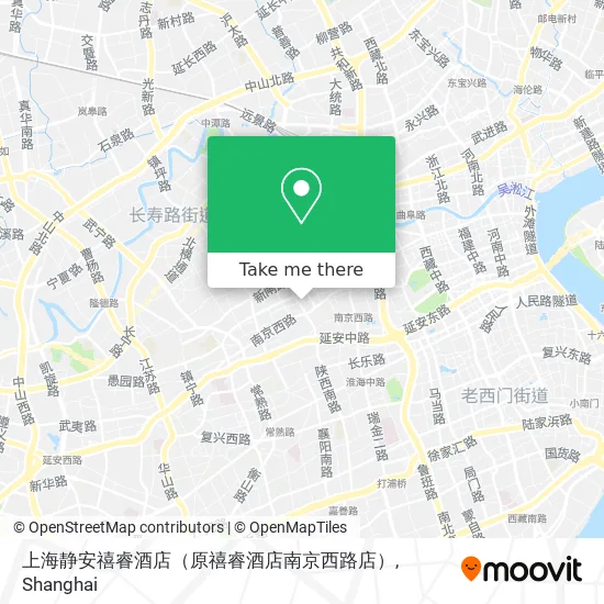 上海静安禧睿酒店（原禧睿酒店南京西路店） map